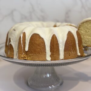 Nana's  Lemon Glazed Pound Cake