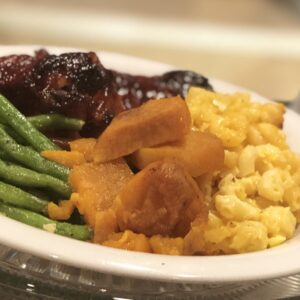 Smothered Turkey Wings Dinner