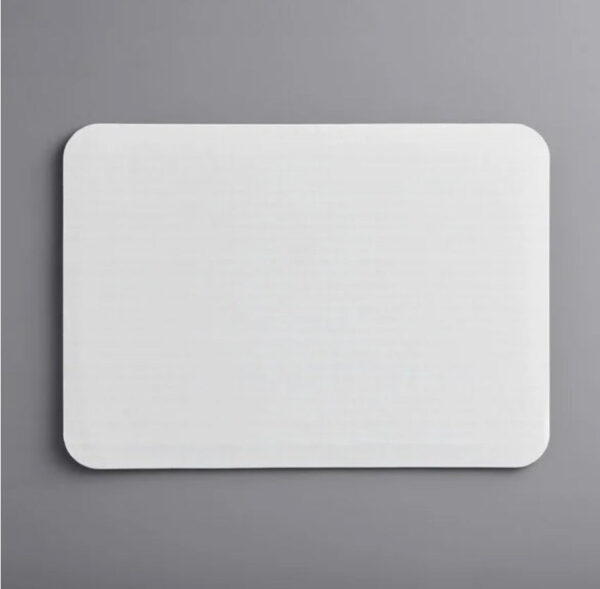 White Grease-Resistant Quarter Sheet Cake Boards